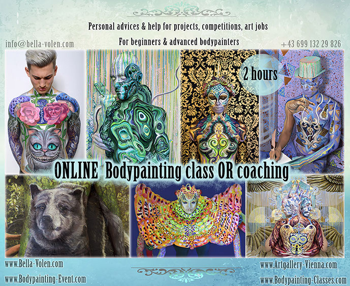 Bodypainting Class for Couples